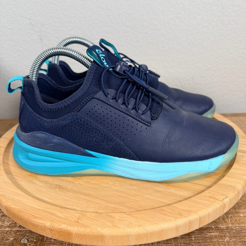Clove Certified Classic Sneaker Womens 7.5 Aqua Blue Slip Resistant Comfort